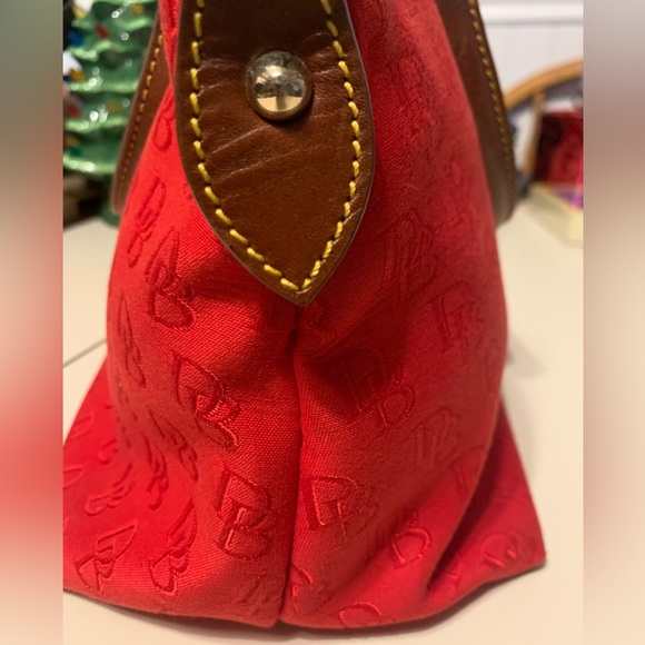 Dooney & Bourke Red Purse - Picture 5 of 7
